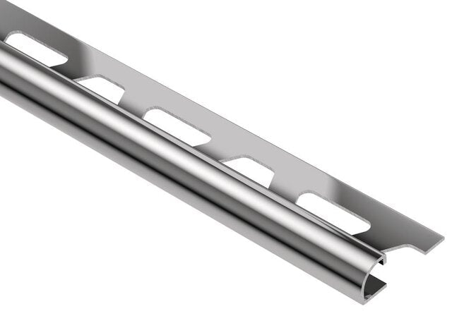 Schluter - RONDEC - Profilé rond - acier inoxydable (V4A) 3/8" x 8' 2-1/2" ||RO100E/V4A - Ceramed