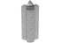 Schluter - RONDEC-STEP - 57 Coin extérieur 135° 1/2" - alum. chromé brossé ||E135RS125ACGB57 - Ceramed