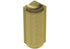 Schluter - RONDEC-STEP - 57 Coin extérieur 90° 1/2" - alum. laiton brossé ||E90RS125AMGB57 - Ceramed