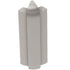 Schluter - RONDEC-STEP Coin extérieur 135° avec ailette verticale de 1-1/2" - aluminium anodisé nickel mat 5/16" (8 mm)