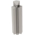 Schluter - RONDEC-STEP Coin intérieur 135° avec ailette verticale de 1-1/2"  - aluminium anodisé nickel mat 3/8" (10 mm)