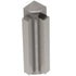 Schluter - RONDEC-STEP Coin intérieur 90° avec ailette verticale de 1-1/2"  - aluminium anodisé nickel brossé 5/16" (8 mm)