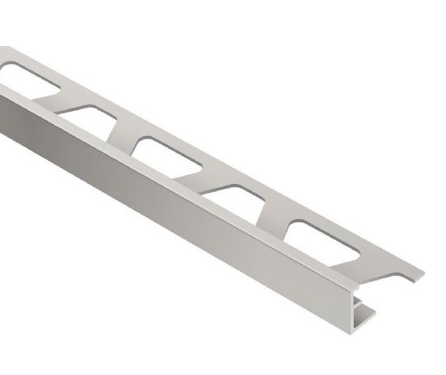 Schluter - SCHIENE - Moulure de bordure pour plancher alum. nickel mat 3/8" x 10' ||A100AT/300 - Ceramed