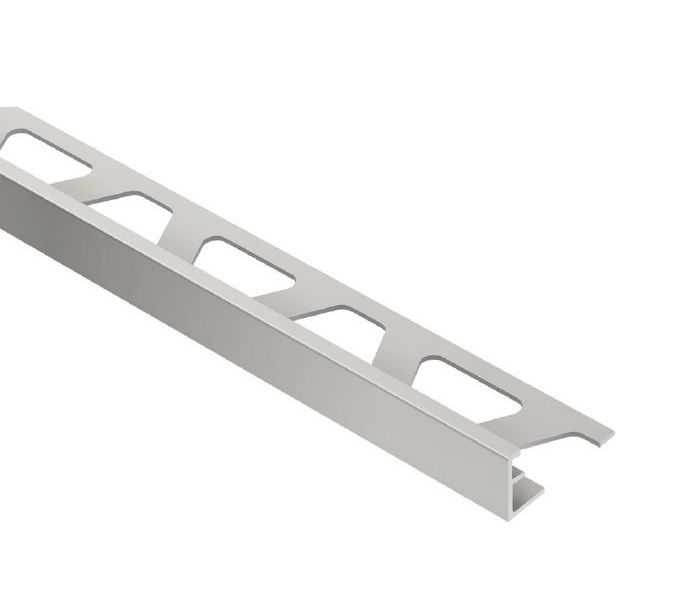 Schluter - SCHIENE - Moulure de bordure pour plancher alum. nickel mat 5/16" x 10' ||A80AT/300 - Ceramed