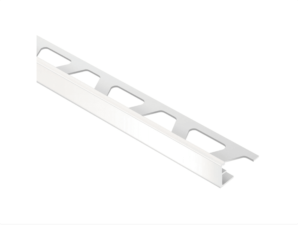 Schluter - SCHIENE - Profilé de bordure de mur alum. blanc - 5/16" x 8' 2-1/2" ||A80W - Ceramed