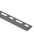 Schluter - SCHIENE Profilé de bordure de mur aluminium étain 5/16" (8 mm) x 8' 2-1/2"