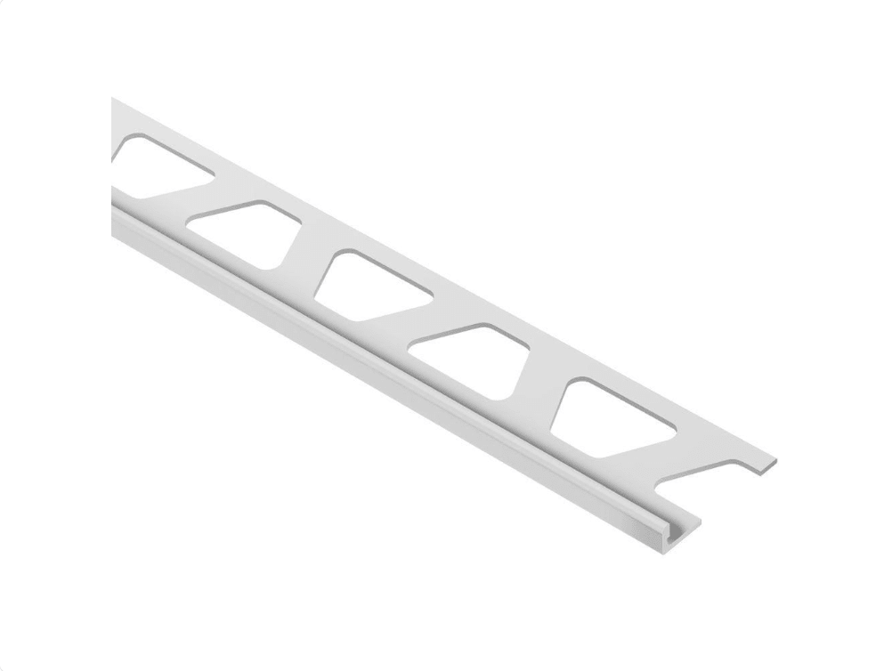 Schluter - SCHIENE - Profilé de bordure de mur alum. gris clair - 1/8" x 8' 2-1/2" ||A30HG - Ceramed
