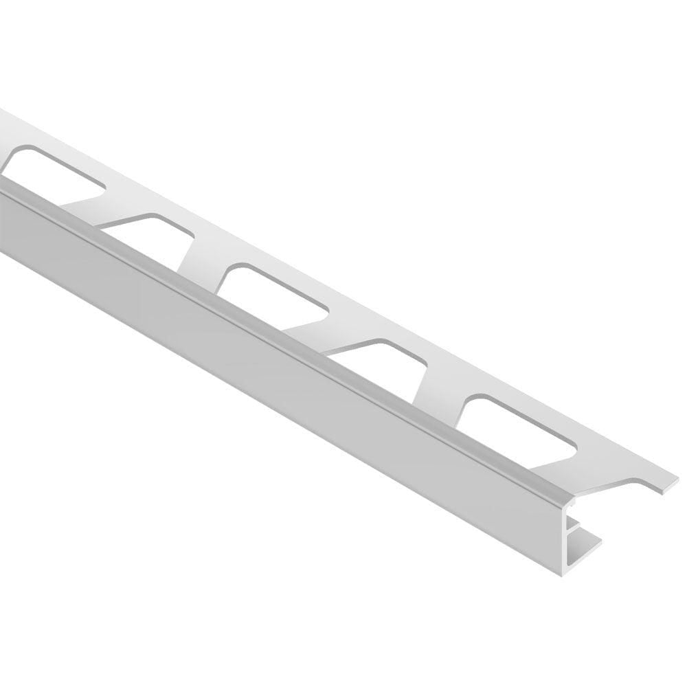 Schluter - SCHIENE Profilé de bordure de mur aluminium gris classique 5/16" (8 mm) x 8' 2-1/2"