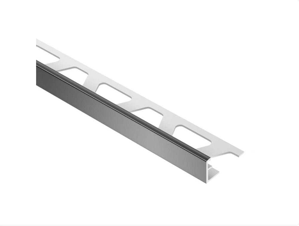 Schluter - SCHIENE - Profilé de bordure de mur alum. noir - 3/8" x 8' 2-1/2" ||A100GS - Ceramed