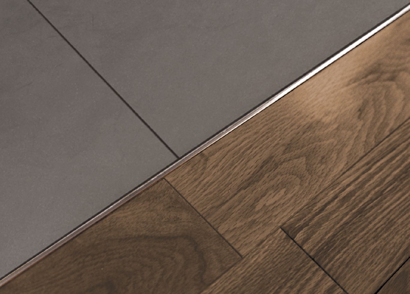 Schluter - SCHIENE - Profilé de bordure pour plancher alum. 5/16" x 8' 2-1/2" ||A80 - Ceramed