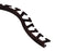 Schluter - SCHIENE-RADIUS - Profilé radius de bordure de mur - alum. bronze 5/16" x 8' 2-1/2" ||R/A80TSOB - Ceramed