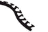 Schluter - JOLLY Profilé radius de bordure de mur - aluminium noir mat 1/2" (12.5 mm) x 8' 2-1/2"