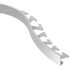Schluter - SCHIENE Profilé radius de bordure pour mur/plancher - aluminium anodisé mat 13/16" (21 mm) x 8' 2-1/2"
