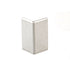 Schluter - SCHIENE-STEP Coin extérieur 90° avec ailette verticale 1-1/2" - acier inoxydable (V2) brossé 1/4" (6 mm) x 8' 2-1/2"