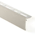 Schluter - SCHIENE-STEP Profilé de bordure de comptoir/marche - acier inoxydable (V2) brossé 7/16" (11 mm) x 8' 2-1/2" avec ailette verticale de 1-3/16"