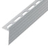 Schluter - SCHIENE-STEP Profilé de bordure de marche - aluminium anodisé nickel mat 9/16" (15 mm) x 8' 2-1/2" avec ailette verticale de 1-1/2"