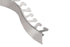 Schluter - SCHIENE-STEP Profilé radius de bordure de comptoir/marche - acier inoxydable (V2) brossé 7/16" (11 mm) x 8' 2-1/2" avec ailette verticale de 1-3/16"