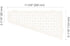 Schluter - SHELF-E - Étagère de coin quadrilatérale modèle Floral - alum. blanc mat ||SES3D5MBW - Ceramed
