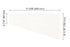 Schluter - SHELF-E - Étagère de coin quadrilatérale modèle Pure - alum. blanc mat ||SES3D7MBW - Ceramed