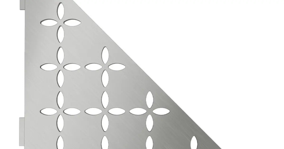 Schluter - SHELF-E - Shelf-E Triangular Floral TSG