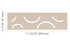 Schluter - SHELF-N - Étagère rectangulaire pour niche modèle Curve - alum. crème ||SNS1D6TSC - Ceramed