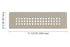 Schluter - SHELF-N - Étagère rectangulaire pour niche modèle Square - alum. grège ||SNS1D3TSBG - Ceramed