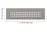 Schluter - SHELF-N - Étagère rectangulaire pour niche modèle Square - alum. gris pierre ||SNS1D3TSSG - Ceramed