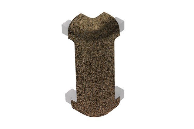 Schluter Systems - Angle extérieur Rndc-Ct 90° 3/8 Bronze d'aluminium ||E90RC100TSOB39