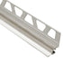 Schluter - DILEX-AHKA Profilé à gorge avec un radius de 3/8" - aluminium anodisé nikel brossé 1/2" (12.5 mm) x 8' 2-1/2"