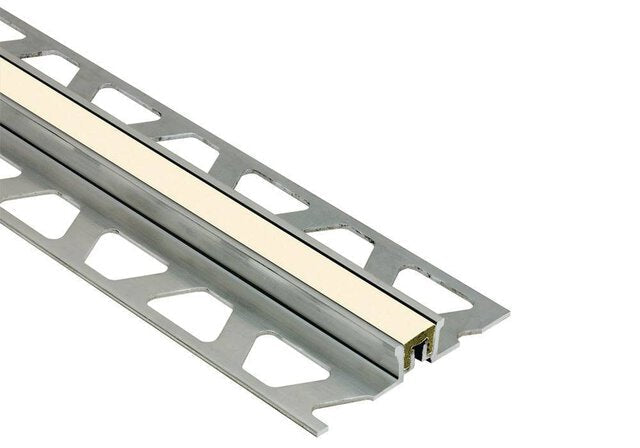 Schluter Systems - DILEX-KSN 5/8" ALUM / JOINT 7/16" SABLE ||AKSN160SP