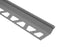Schluter Systems - FINEC-SQ PROFILÉ 1/2" ALUM ÉTAIN ||FSQ125TSG