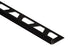 Schluter Systems - JOLLY Moulure de bordure de mur aluminium anodisé noir brillant 7/16" (11 mm) x 8' 2-1/2" ||J110AGSG