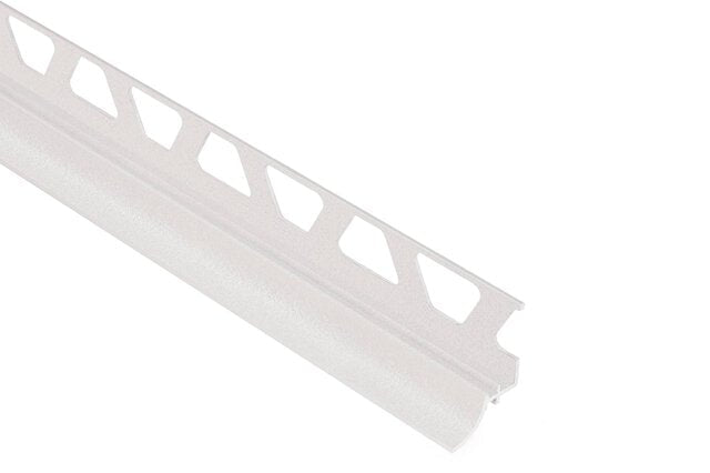 Schluter Systems - Plinthe Dilex-Ahka 5/16 Al Blanc mat ||AHKA80MBW