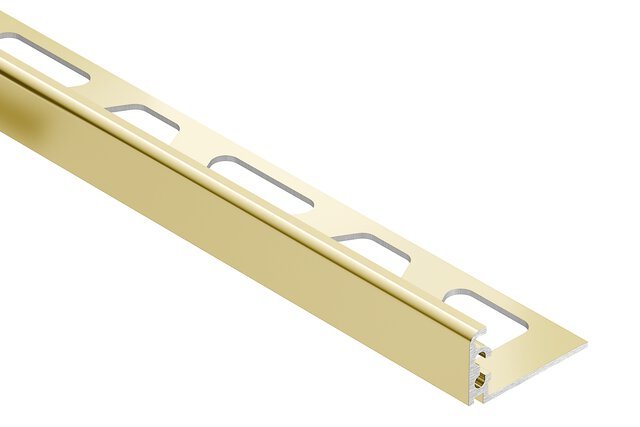 Schluter Systems - Profil Jolly 1/2 Alum Laiton Poli ||J125AMG