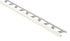 Schluter Systems - QUADEC PROFILÉ CARRÉ 5/16" ALUM BLANC ||Q80W