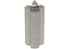 Schluter Systems - RONDEC-STEP Coin extérieur 135° avec ailette verticale de 1-1/2" aluminium anodisé nickel brossé - 3/8" (10 mm) ||E135RS100ATGB39
