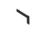 Schluter - TREP-V 60 Embouts d'éxtrémité droit et gauche PVC noir 3/8" (10 mm) x 2-3/8"