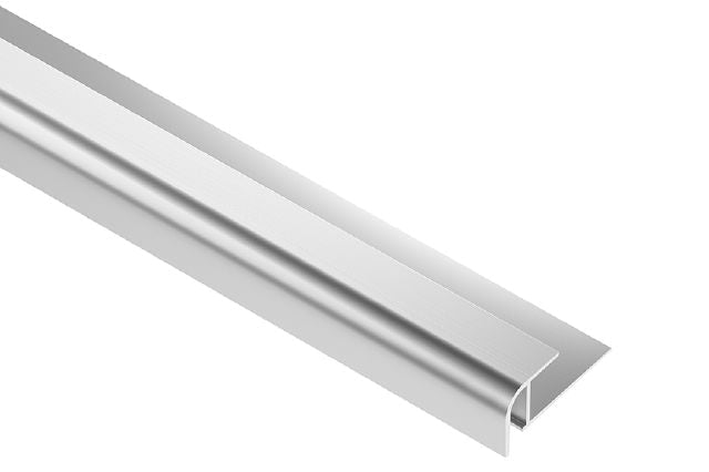 Schluter - VINPRO-RO Profilé rond aluminium anodisé chrome brossé 1/4" (6 mm) x 8' 2-1/2"