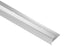 Schluter - VINPRO-STEP Profilé de nez de marche pour revêtement de vinyle aluminium anodisé chrome brossé 9/32" (7 mm) x 8' 2-1/2"
