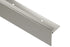 Schluter - VINPRO-STEP-R Profilé de nez de marche pour revêtement de vinyle avec dévoilement allongé aluminium anodisé nickel brossé 5/32" (4 mm) x 8' 2-1/2"