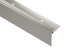 Schluter - VINPRO-STEP-R Profilé de nez de marche pour revêtement de vinyle avec dévoilement allongé aluminium anodisé nickel brossé 7/16" (11 mm) x 8' 2-1/2"
