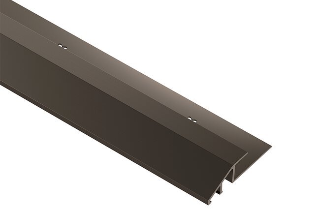 Schluter - VINPRO-U - Transition 21/64" alum. bronze brossé ||VPUL85ABGB - Ceramed