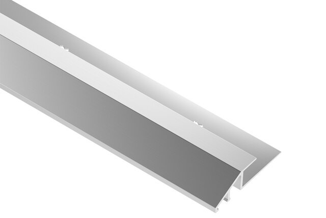 Schluter - VINPRO-U - Transition 7/16" alum. chrome brossé ||VPUL110ACGB - Ceramed