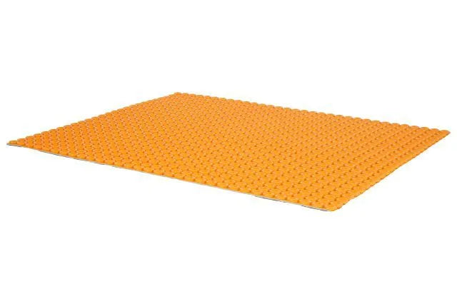DHDPS8MA - 2' 7" x 3' 3" - (8.4 ft²) 8 mm - Schluter DITRA-HEAT-DUO-PS Self-adhesive panel uncoupling membrane for underfloor heating