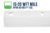 Seymour Midwest - Easy Squeegee™ avec lame de 15-20 WFT mils de 18''