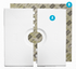 Laticrete - Hydro Ban Bac de douche avec drain central 48" x 72"