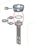 Shur-Fast - Joint torique de piston pour agrafeuse TRS25S ||D1651P003