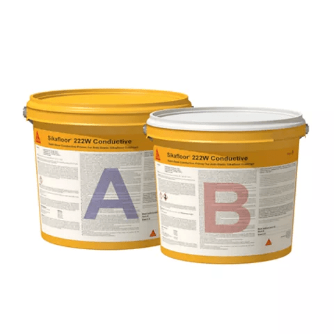 Sika - Apprêt Sikafloor - 222 W ESD Noir 5.68 L