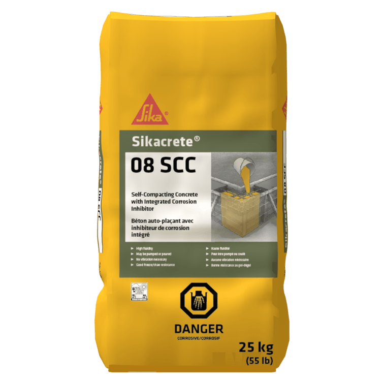 Sika - Mélange de béton Sikacrete-08 SCC 25 kg