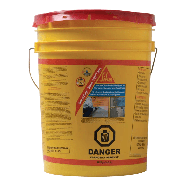 Sika - Mortier réparation pour béton SikaTop Seal - 107 parties A et B Gris 9 L
